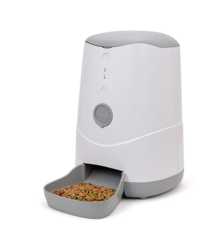 Dispenser inteligent pentru hrana animalelor de companie Petoneer Nutri, Control aplicatie, Slot baterie externa
