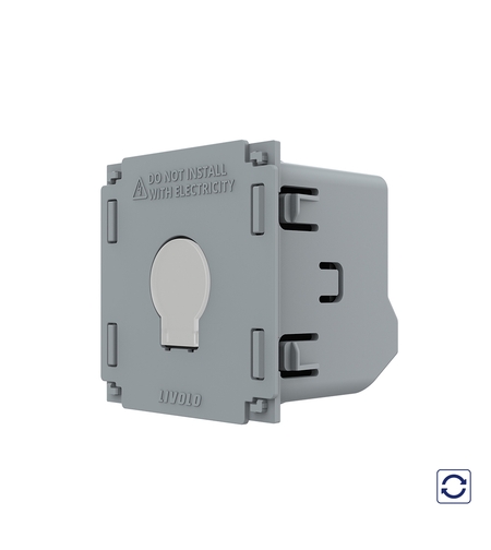 Modul Intrerupator Simplu cu Revenire, Contact Uscat cu Touch LIVOLO - Serie Noua