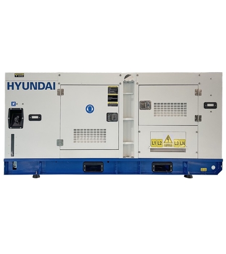 Generator de curent trifazat Hyundai DHY100L cu motor diesel, controller Deep Sea, 110kVA