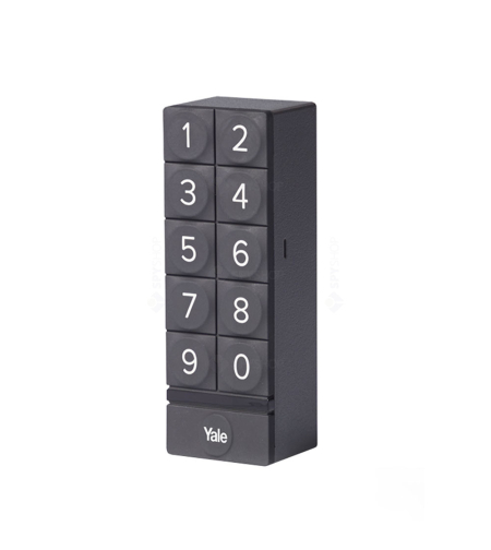 Tastatura inteligenta Yale Linus, Acces PIN, Bluetooth, Pana la 256 utilizatori