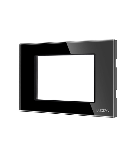 Rama din Sticla Securizata cu Suport 3M LUXION, Standard Italian, negru