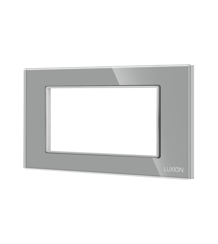 Rama din Sticla Securizata cu Suport 4M LUXION, Standard Italian, gri