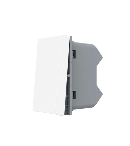 Modul Intrerupator Simplu Mecanic Cap Cruce LIVOLO, alb