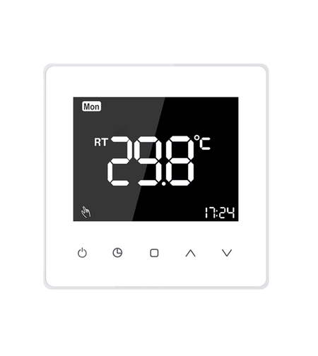 Termostat cu fir Luxion TP618 pentru centrala termica pe gaz sau electrica, Display LCD, Memorare