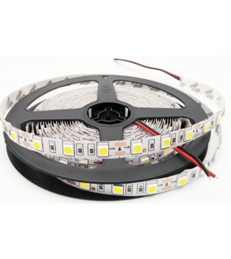 Banda LED 12V 14.4W/M 60LED/m, IP20 R5050, 6400K - rola 5m