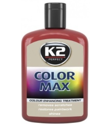 COLOR MAX 200ml.- Pastă de lustruit şi ceruit 200ml. - roşie