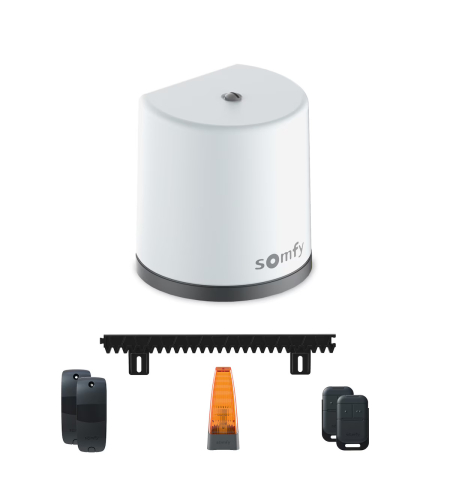 Kit Automatizare Porti Culisante Somfy FreeVia Essential, 2 Telecomenzi, Deschidere / Inchidere Automata