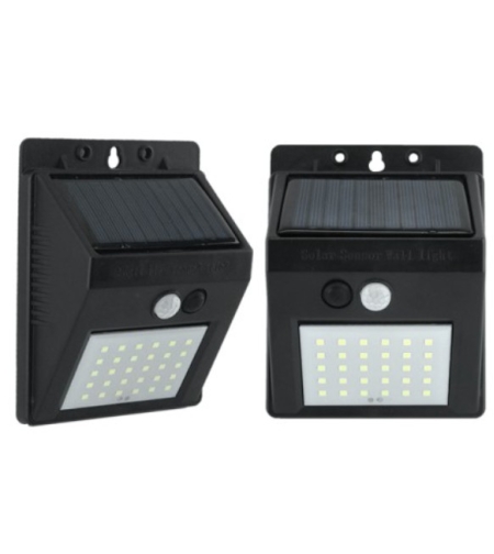 Aplica cu senzor si panou solar 5.5V/0.55W ~10W