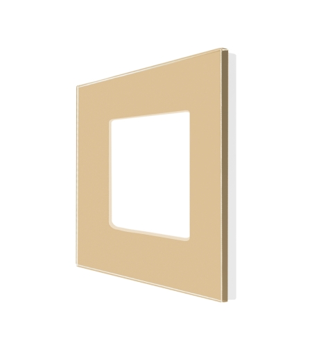 Rama Simpla LUXION Din Sticla, auriu