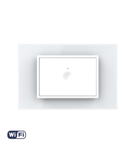 Intrerupator Simplu WIFI cu Touch LIVOLO, standard italian – Serie Noua, Alb