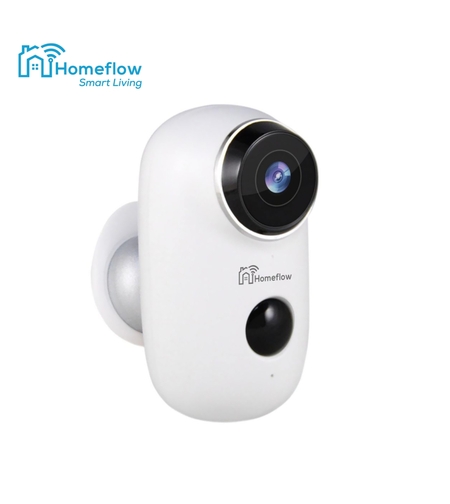 Camera de supraveghere inteligenta Wireless Homeflow C-6002, Comunicare bidirectionala, Detectie miscare
