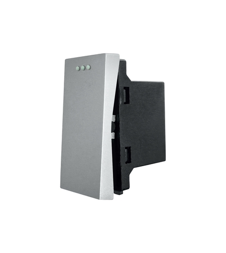 Modul Intrerupator Simplu Mecanic 1M LUXION, gri