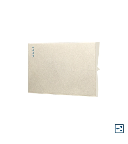 Modul Intrerupator Simplu Cap-Scara Mecanic 3M LUXION, Standard Italian, auriu