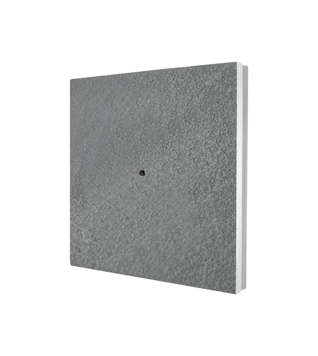 Panou Intrerupator Simplu cu Touch din Marmura LUXION, gri