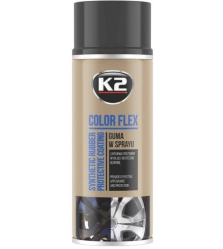 COLOR FLEX - Spray vopsea cauciucata - negru mat