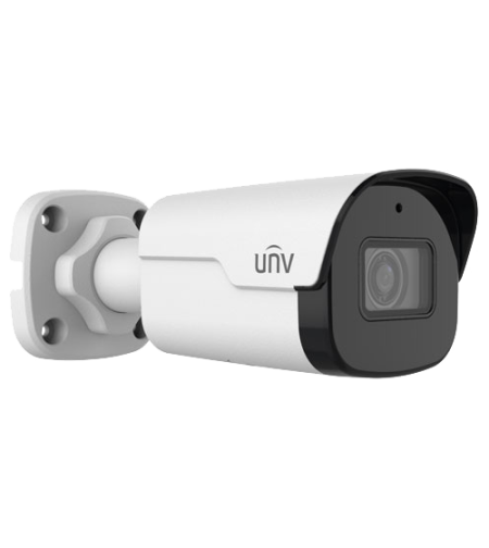 Camera de supraveghere IP Uniview, Seria Light Hunter, Rezolutie 5MP, Lentila 2.8 mm, Distanta IR 40 m, Microfon, Slot microSD