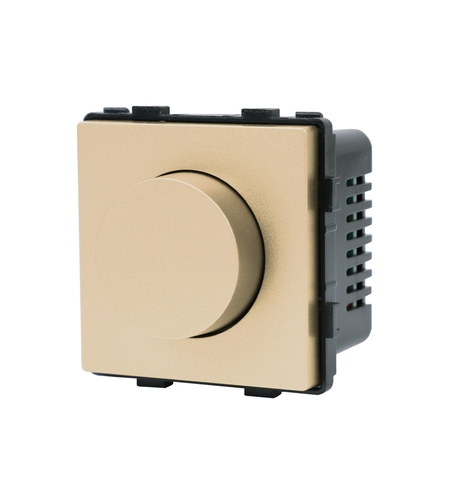 Modul Intrerupator Mecanic cu Variator LUXION, auriu