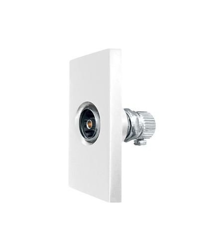 Modul Priza TV 1M LUXION, alb