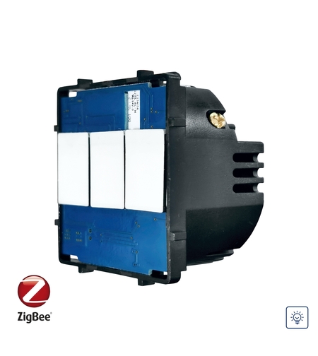 Modul Intrerupator Simplu cu Variator, Zigbee cu Touch LUXION