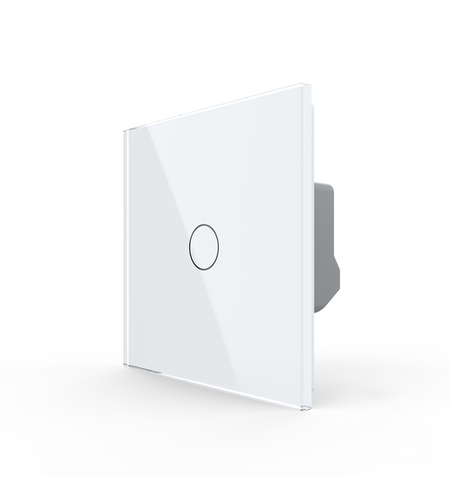 Intrerupator Simplu LIVOLO cu Touch - Serie Noua, alb