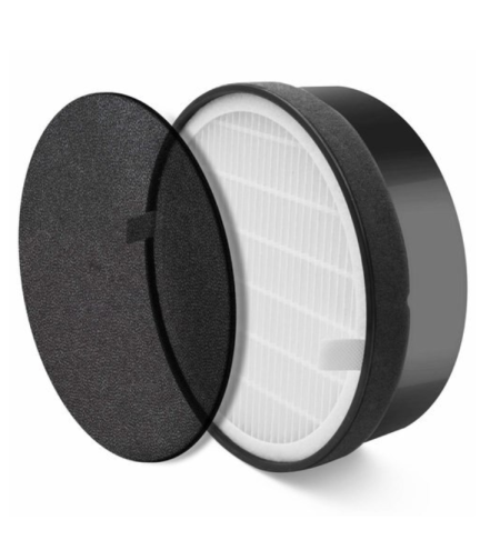 Set 2 filtre de rezerva pentru Purificatorul de aer Levoit LV-H132, Nylon, Hepa & Carbon activ, 3 in 1