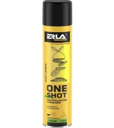 ERLA ONE SHOT - JUST LEMON neutralizator miros 600ml.