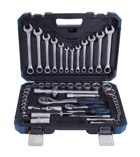 Set 61chei tubulare si chei combinate HYUNDAI HY-59656