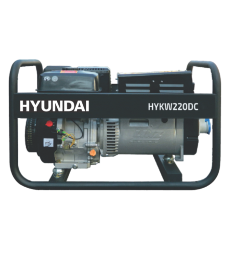 Generator de curent monofazat Hyundai HYKW220DC-M cu sudura, 5.5kVA