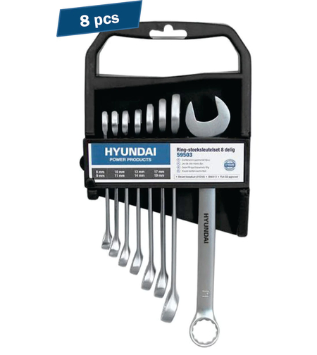 Set 8 chei combinate 8-19 mm Hyundai HY-59503