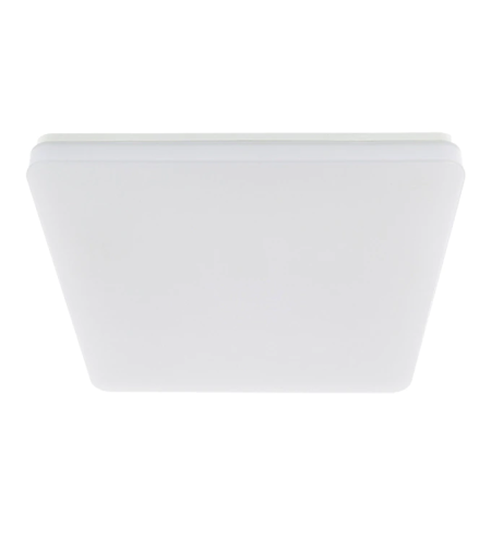 Plafoniera inteligenta LED RGB Tellur, Control vocal, 24W, Wi-Fi, 33 cm, Forma patrata