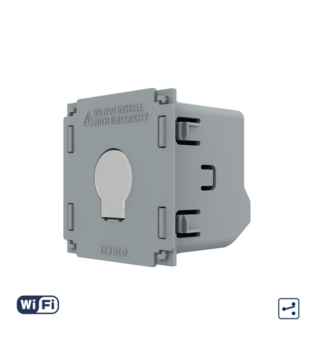 Modul Intrerupator Simplu Cap Scara / Cruce Wi-Fi cu Touch LIVOLO – Serie Noua