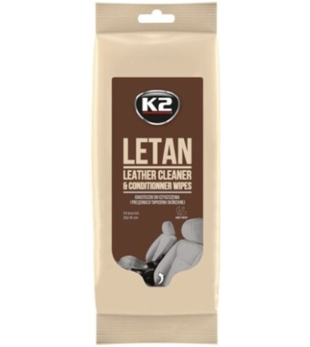 LETAN WIPES - Servetele de intretinere si curatare tapiterie de piele