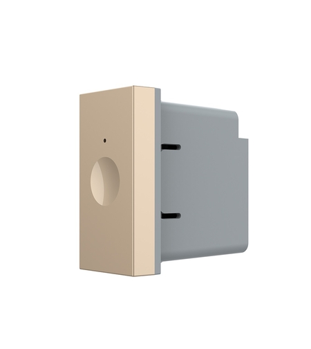 Modul intrerupator simplu cu touch Livolo 1M standard Italian, Serie noua, auriu