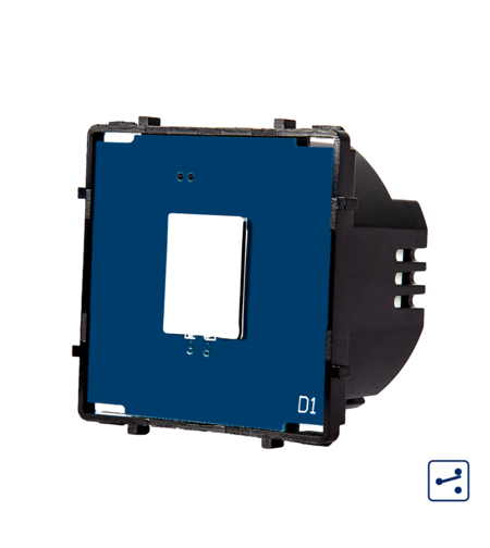 Modul Intrerupator Simplu Cap Scara / Cruce cu Touch LUXION, Serie A