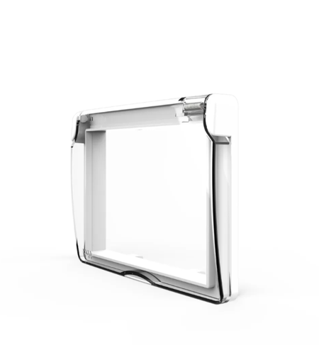 Capac de protectie rezistent la apa pentru prizele LIVOLO din sticla, Italian, 3M