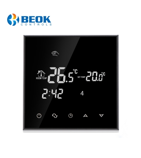 Termostat Wi-Fi pentru incalzirea electrica in pardoseala BeOK TGT70WIFI-EP, Aplicatia mobila Smart Life