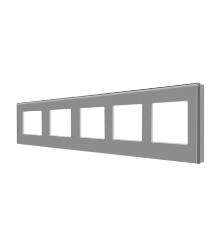 Rama Cvintupla LUXION Din Sticla, gri