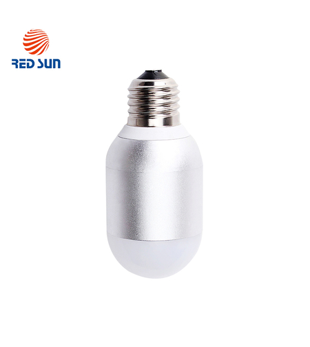 Bec LED wifi oval RGB Red Sun, control de pe aplicatie mobila Red Sun RS-P110-5W