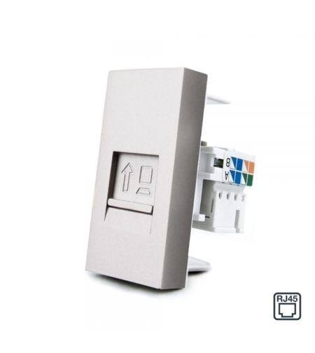 Priza internet Livolo, gri