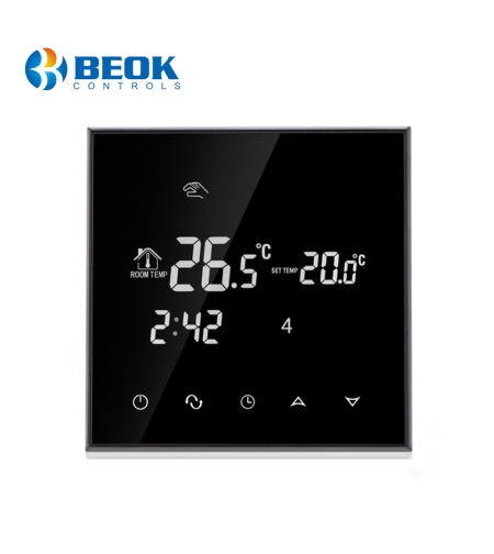 Termostat pentru incalzirea electrica in pardoseala BeOK TGT70-EP