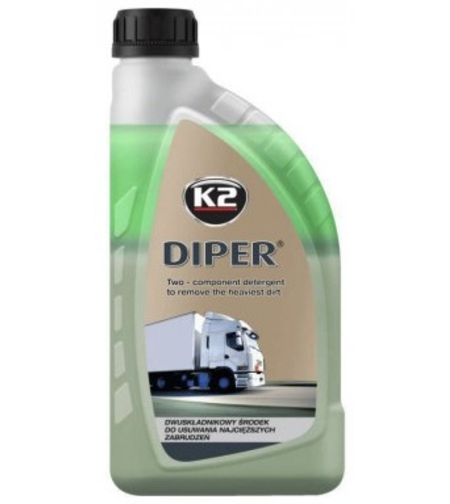 DIPER 1 - Detergent 2 componente pentru cele mai grele murdarii 1L.