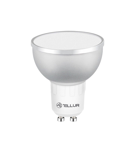 Bec inteligent LED Tellur TLL331201, Wi-Fi, Iluminare RGB, 460 Lumeni, 5W