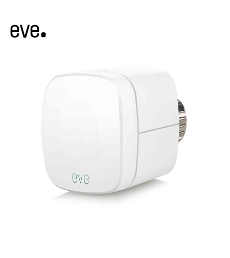 Valva inteligenta pentru calorifer Eve Thermo cu LED, Control tactil, Control vocal, Compatibil cu Apple HomeKit
