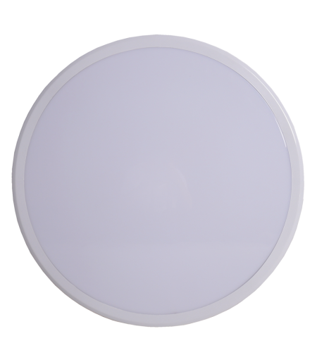 Plafoniera de exterior IP65 Rotunda Alba Fi300, 24W=200W, 6500K, lumina rece