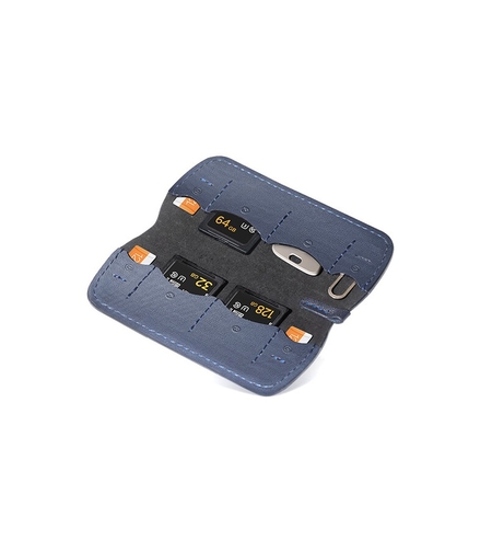 Husa pentru carduri de memorie PGYTECH, Albastru