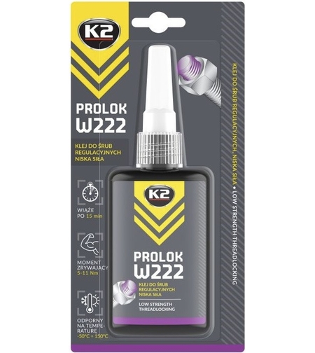 Solutie blocat suruburi (slab) - W222 50ml