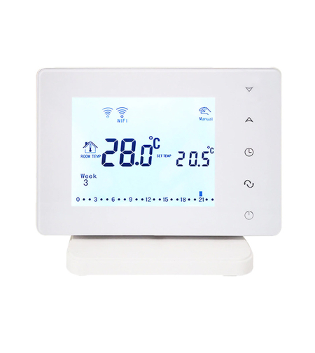 Termostat pentru incalzirea termica in pardoseala BeOk BOT306RF-WIFI-NR