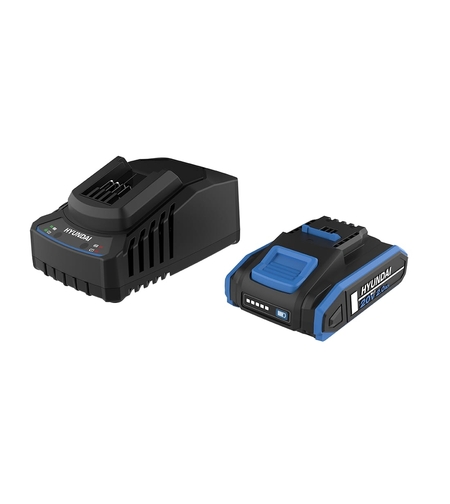 Set acumulator Hyundai 20V 2.0 Ah si incarcator