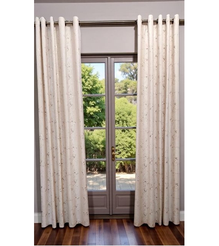 Draperii catifea Marble crem