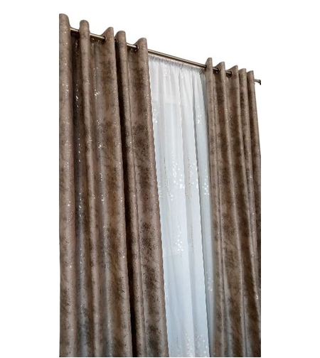 Draperii catifea  Marble bej
